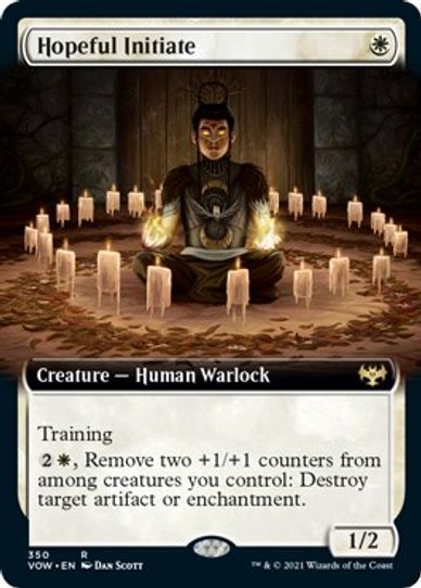 Hopeful Initiate (Extended Art) (350) [Innistrad: Crimson Vow]