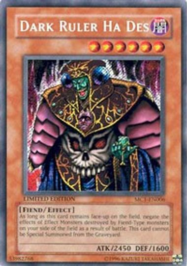 Dark Ruler Ha Des (MC1-EN006) [Master Collection Volume 1]