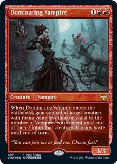 Dominating Vampire (407) [Play Promos]