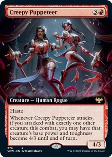 Creepy Puppeteer (Extended Art) (376) [Innistrad: Crimson Vow]