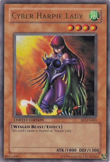 Cyber Harpie Lady (SP1-EN001) [Sneak Preview Series 1]