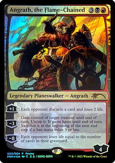 Angrath, the Flame-Chained (3) [Unique and Miscellaneous Promos]
