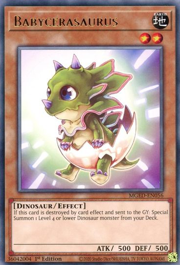 Babycerasaurus (MGED-EN056) [Maximum Gold: El Dorado]