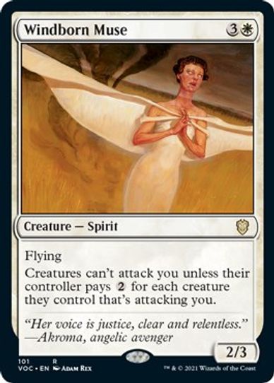 Windborn Muse (101) [Commander: Innistrad: Crimson Vow]
