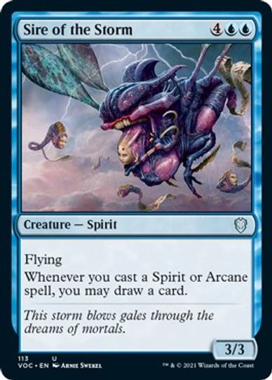 Sire of the Storm (113) [Commander: Innistrad: Crimson Vow]