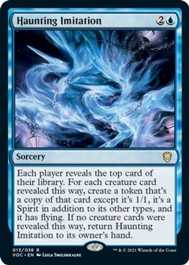 Haunting Imitation (13) [Commander: Innistrad: Crimson Vow]