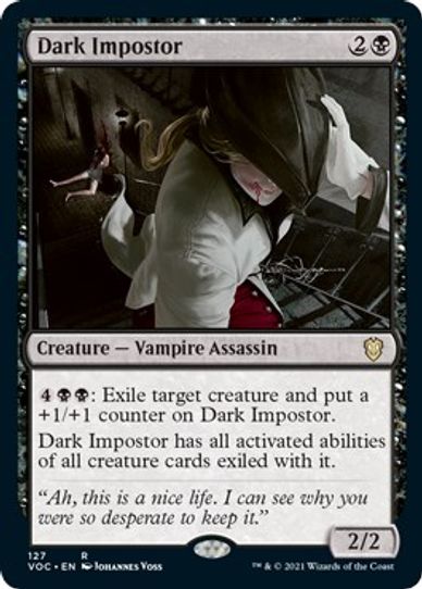Dark Impostor (127) [Commander: Innistrad: Crimson Vow]