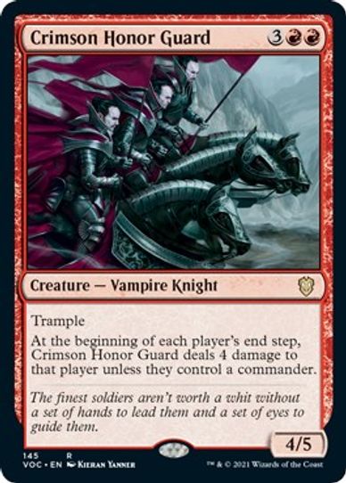 Crimson Honor Guard (145) [Commander: Innistrad: Crimson Vow]