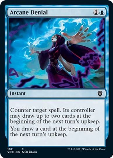 Arcane Denial (102) [Commander: Innistrad: Crimson Vow]