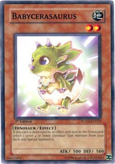 Babycerasaurus (POTD-EN022) [Power of the Duelist]