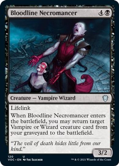 Bloodline Necromancer (120) [Commander: Innistrad: Crimson Vow]
