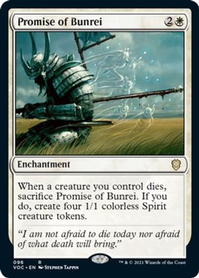Promise of Bunrei (96) [Commander: Innistrad: Crimson Vow]