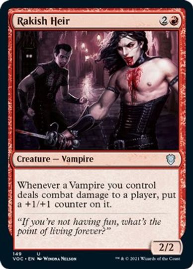 Rakish Heir (149) [Commander: Innistrad: Crimson Vow]