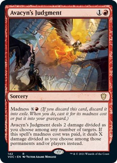 Avacyn's Judgment (142) [Commander: Innistrad: Crimson Vow]