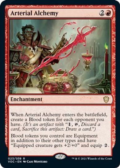 Arterial Alchemy (23) [Commander: Innistrad: Crimson Vow]