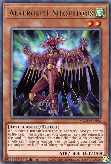 Altergeist Silquitous (MGED-EN092) [Maximum Gold: El Dorado]