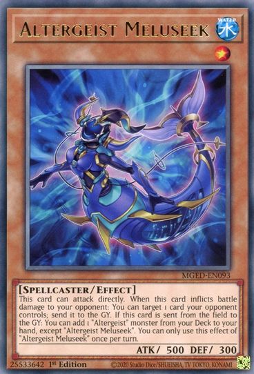 Altergeist Meluseek (MGED-EN093) [Maximum Gold: El Dorado]