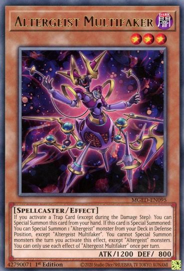 Altergeist Multifaker (MGED-EN095) [Maximum Gold: El Dorado]