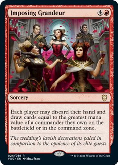 Imposing Grandeur (24) [Commander: Innistrad: Crimson Vow]
