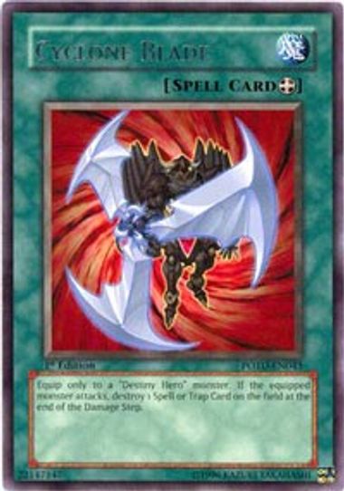 Cyclone Blade (POTD-EN043) [Power of the Duelist]