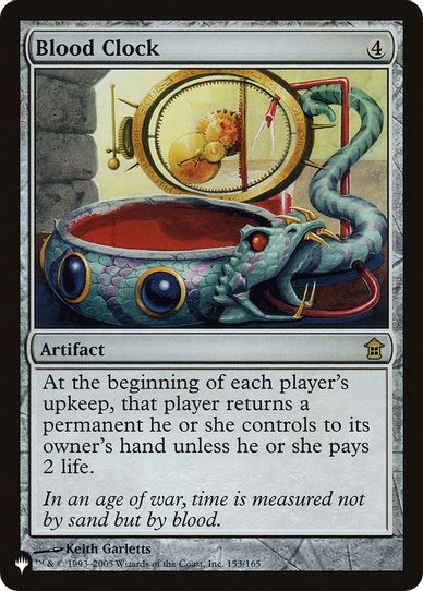 Blood Clock (153) [The List]