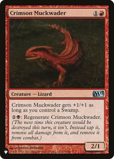 Crimson Muckwader (127) [The List]
