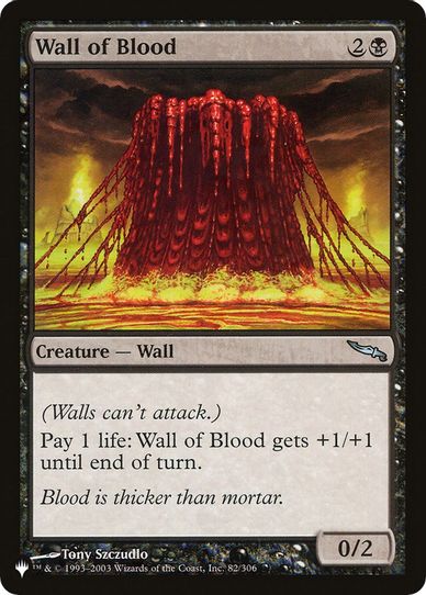 Wall of Blood (82) [The List]
