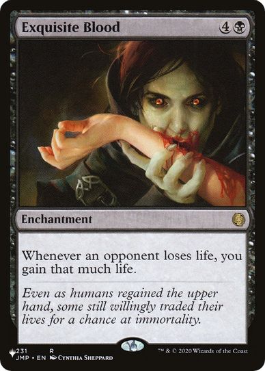 Exquisite Blood (231) [The List]