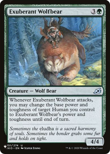 Exuberant Wolfbear (151) [The List]
