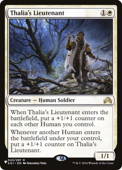 Thalia's Lieutenant (43) [The List]