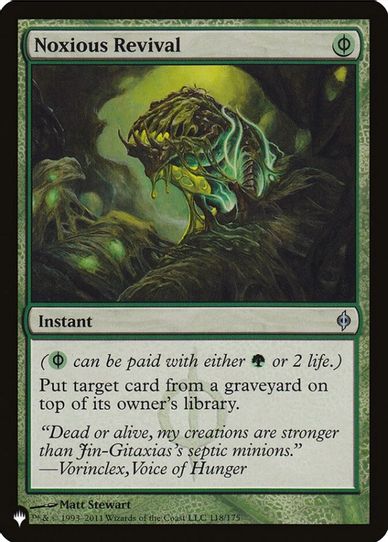 Noxious Revival (118) [The List]