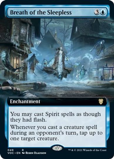 Breath of the Sleepless (Extended Art) (49) [Commander: Innistrad: Crimson Vow]