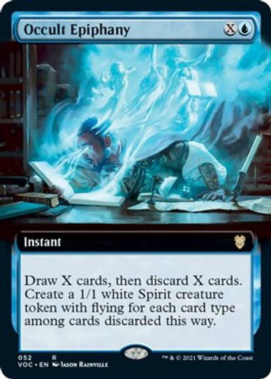 Occult Epiphany (Extended Art) (52) [Commander: Innistrad: Crimson Vow]