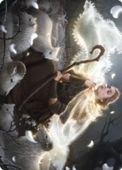 Ancestor's Embrace Art Card (4) [Art Series: Innistrad: Crimson Vow]