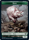 Boar Token (12) [Innistrad: Crimson Vow]