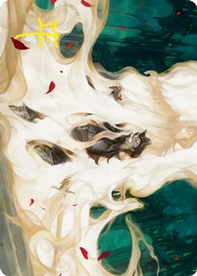 By Invitation Only Art Card (Gold-Stamped Signature) (7) [Art Series: Innistrad: Crimson Vow]