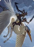 Gryffwing Cavalry Art Card (11) [Art Series: Innistrad: Crimson Vow]