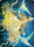 Heron-Blessed Geist Art Card (Gold-Stamped Signature) (13) [Art Series: Innistrad: Crimson Vow]