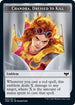 Emblem - Chandra, Dressed to Kill (20) [Innistrad: Crimson Vow]
