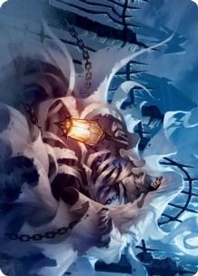 Cemetery Illuminator Art Card (21) [Art Series: Innistrad: Crimson Vow]