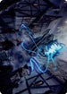 Dreamshackle Geist Art Card (22) [Art Series: Innistrad: Crimson Vow]