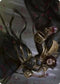 Bloodcrazed Socialite Art Card (28) [Art Series: Innistrad: Crimson Vow]