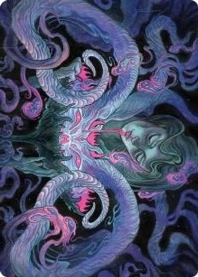Demonic Bargain Art Card (30) [Art Series: Innistrad: Crimson Vow]