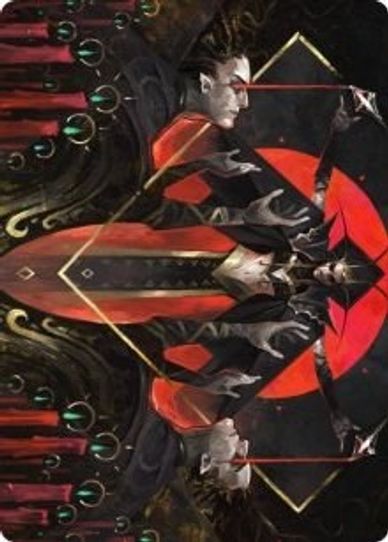 Gift of Fangs Art Card (34) [Art Series: Innistrad: Crimson Vow]