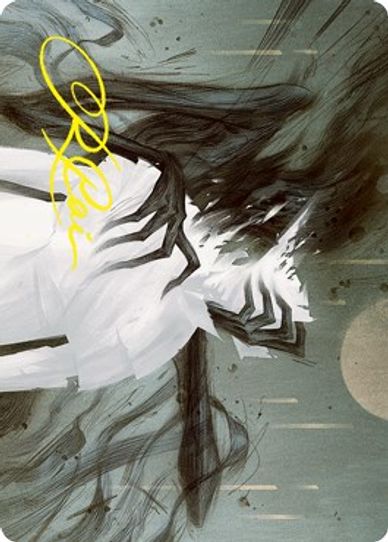 Parasitic Grasp Art Card (Gold-Stamped Signature) (36) [Art Series: Innistrad: Crimson Vow]