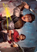 Daybreak Combatants Art Card (Gold-Stamped Signature) (42) [Art Series: Innistrad: Crimson Vow]