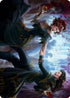 Falkenrath Celebrants () Art Card (43) [Art Series: Innistrad: Crimson Vow]