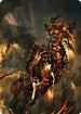 Pyre Spawn Art Card (48) [Art Series: Innistrad: Crimson Vow]