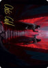Vampires' Vengeance Art Card (Gold-Stamped Signature) (49) [Art Series: Innistrad: Crimson Vow]
