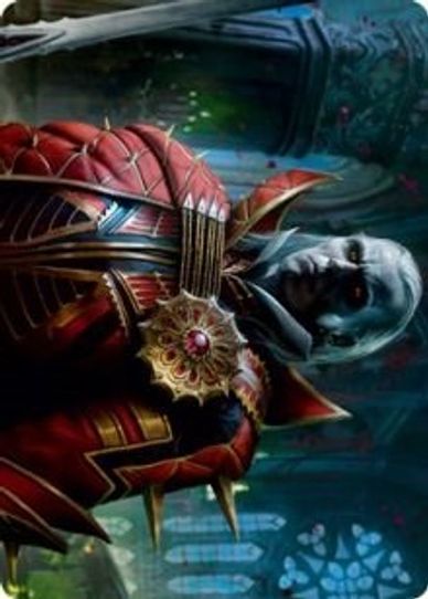 Edgar, Charmed Groom () Art Card (75) [Art Series: Innistrad: Crimson Vow]